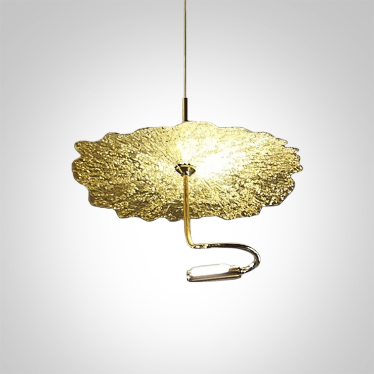 Светильник Gold moon single gold в стиле Catellani&Smith