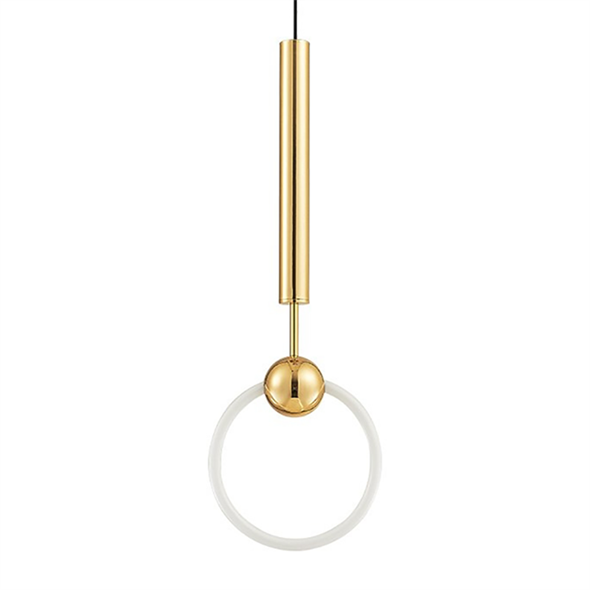 Светильник Ring Light Gold D20 в стиле Lee Broom - фото 10009