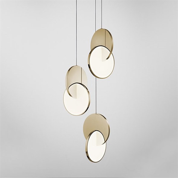 Люстра Eclipse Chandelier Gold - фото 13465