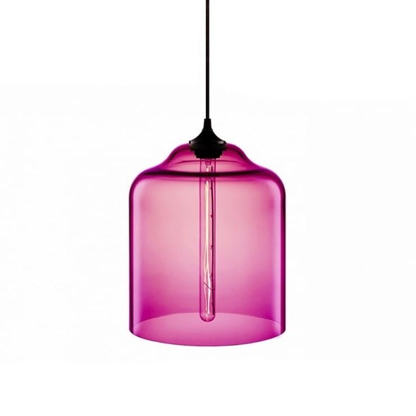 Светильник подвесной Bell Jar Purple - фото 23964
