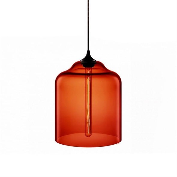 Светильник подвесной Bell Jar Red - фото 24072