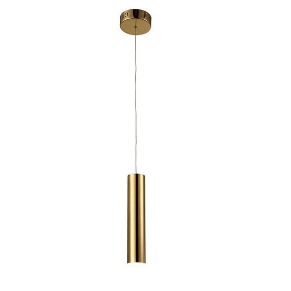 Подвесной светильник Washington, Titanium gold D6.5*H30/180 cm - фото 24513