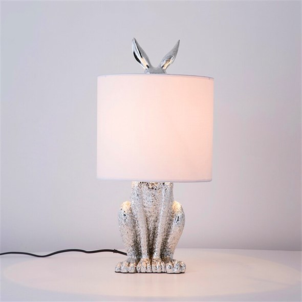 Настольная лампа Hare ll Silver - фото 27905