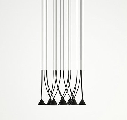 Светильник подвесной Jewel 10 Black в стиле Axo Light - фото 30346