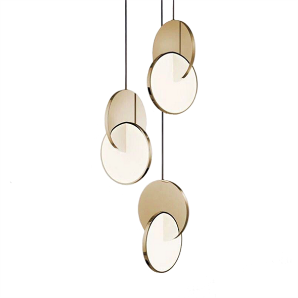 Люстра Eclipse Chandelier 3 Gold - фото 33601