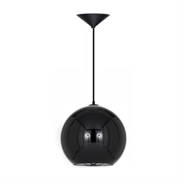 Светильник подвесной  Black Shade D25 в стиле Tom Dixon - фото 38245