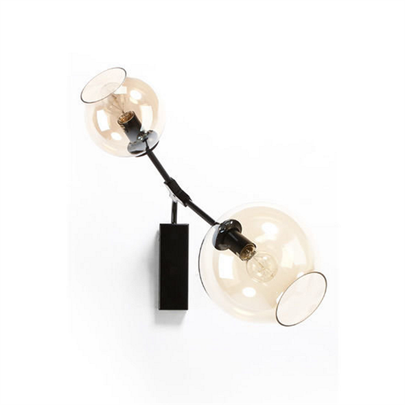 Светильник настенный Branching Bubbles 2 Black в стиле Lindsey Adelman - фото 5455
