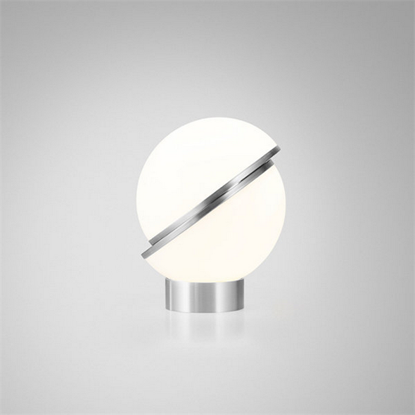 Настольная лампа Crescent Table Lamp Chrome - фото 6754