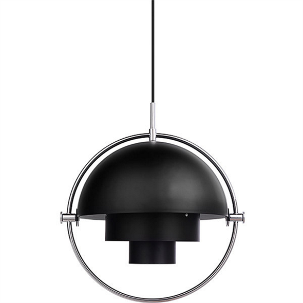 Светильник Multi-lite Pendant Black  в стиле Gubi - фото 7200