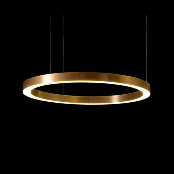 Светильник Light Ring Horizontal D80 Copper в стиле Henge - фото 7300