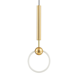 Светильник Ring Light Gold D20 в стиле Lee Broom