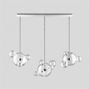 Светильник Bolle Linear 14 Bubbles Nickel
