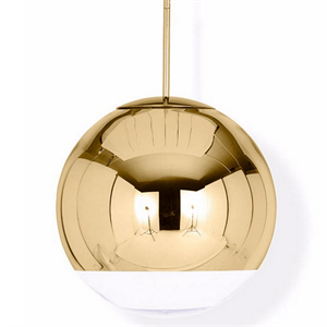 Светильник Mirror Ball Gold D40 в стиле Tom Dixon