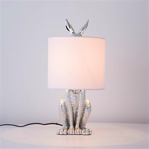 Настольная лампа Hare ll Silver
