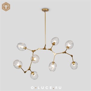 Люстра Branching Bubbles 8 Gold