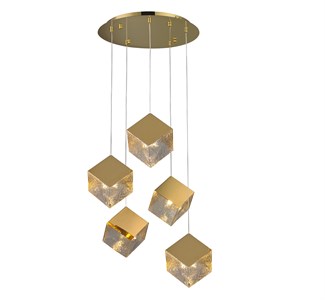 Люстра Pyrite 5 Pendant chandelier в стиле Bomma