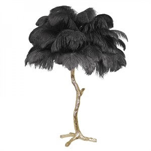 Настольная лампа Ostrich Feather gold