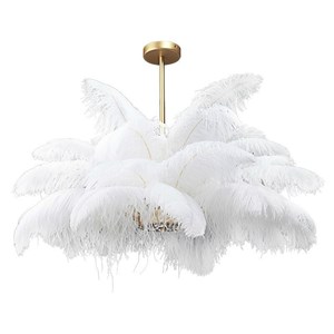 Люстра Ostrich Feather gold