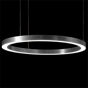 Светильник Light Ring Horizontal D100 Nickel в стиле Henge