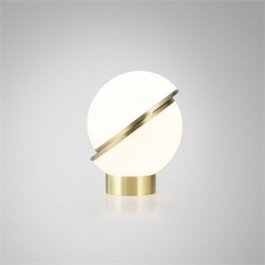 Настольная лампа Crescent Table Lamp Gold в стиле Lee Broom
