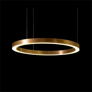 Светильник Light Ring Horizontal D80 Copper в стиле Henge