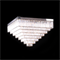 Потолочный светильник Portland, Nickel Clear crystal 110*110*H58 cm - фото 10580