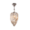 Подвесной светильник Orlando, Polished nickel Cognac glass D20*H35 см - фото 11012