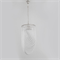 Подвесной светильник Orlando, Polished nickel Clear glass D40*H80 см - фото 11014