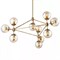 Люстра Modo Chandelier 10 Gold в стиле Roll&Hill - фото 14803 Люстра Modo Chandelier 10 Gold в стиле Roll&Hill - фото 14803