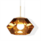 Светильник Cut Short Pendant Gold - фото 17392