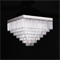 Потолочный светильник Portland, Nickel Clear crystal 80*80*H49 cm - фото 24883
