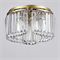 Потолочный светильник Lexington, Gold Clear glass D40*H23.5 cm - фото 25142