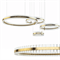 Люстра Saturno Gold D80 в стиле Baroncelli - фото 25900 Люстра Saturno Gold D80 в стиле Baroncelli - фото 25900