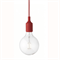 Светильник E27 Color  Красный в стиле Muuto - фото 26702