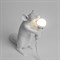 Настольная Лампа Мышь Mouse Lamp #1 H25 см Белая в стиле Seletti - фото 27267 Настольная Лампа Мышь Mouse Lamp #1 H25 см Белая в стиле Seletti - фото 27267
