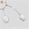 Люстра Branching Bubbles 3 Nickel в стиле Lindsey Adelman - фото 28461 Люстра Branching Bubbles 3 Nickel в стиле Lindsey Adelman - фото 28461