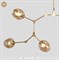 Люстра Branching Bubbles 7 Gold в стиле Lindsey Adelman - фото 28570 Люстра Branching Bubbles 7 Gold в стиле Lindsey Adelman - фото 28570