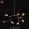 Люстра Branching Bubbles 7 Gold в стиле Lindsey Adelman - фото 28571 Люстра Branching Bubbles 7 Gold в стиле Lindsey Adelman - фото 28571