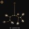 Люстра Branching Bubbles 7 Gold в стиле Lindsey Adelman - фото 28583 Люстра Branching Bubbles 7 Gold в стиле Lindsey Adelman - фото 28583