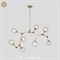 Люстра Branching Bubbles 8 Gold - фото 28658