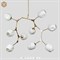 Люстра Branching Bubbles 9 Gold в стиле Lindsey Adelman - фото 28680 Люстра Branching Bubbles 9 Gold в стиле Lindsey Adelman - фото 28680