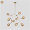Люстра Branching Bubbles 9 Gold в стиле Lindsey Adelman - фото 28685 Люстра Branching Bubbles 9 Gold в стиле Lindsey Adelman - фото 28685