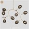 Люстра Branching Bubbles 9 Gold в стиле Lindsey Adelman - фото 28692 Люстра Branching Bubbles 9 Gold в стиле Lindsey Adelman - фото 28692