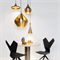 Светильник Beat Light Tall Gold в стиле Tom Dixon - фото 5788 Светильник Beat Light Tall Gold в стиле Tom Dixon - фото 5788