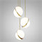 Светильник Crescent Chandelier 3 Gold в стиле Lee Broom - фото 6747 Светильник Crescent Chandelier 3 Gold в стиле Lee Broom - фото 6747