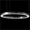 Светильник Light Ring Horizontal D100 Nickel в стиле Henge - фото 7276