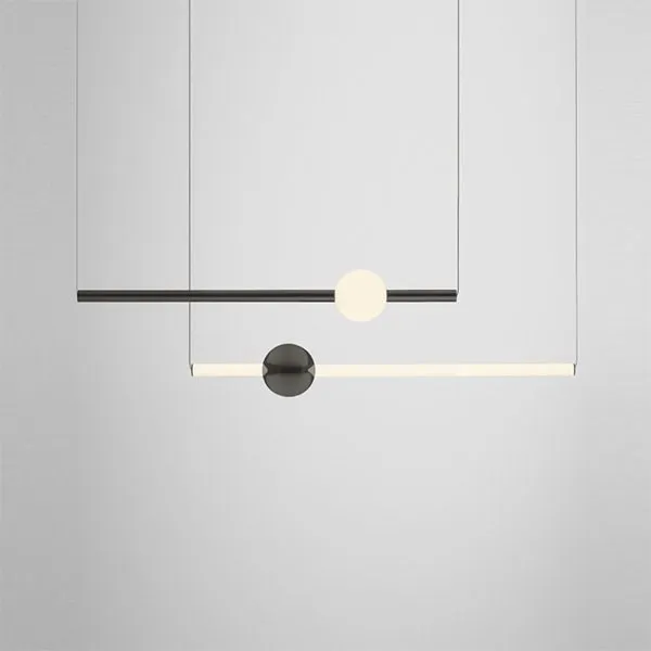 Светильник Orion Tube Light Black в стиле Lee Broom