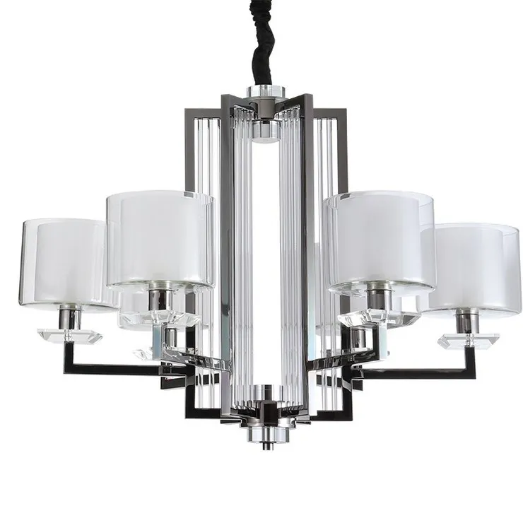 Люстра подвесная Pittsburgh D75 Black glossy