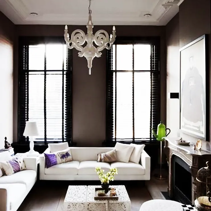Люстра Paper Chandelier  Диаметр 70 см / Высота 90 см Белый в стиле Moooi
