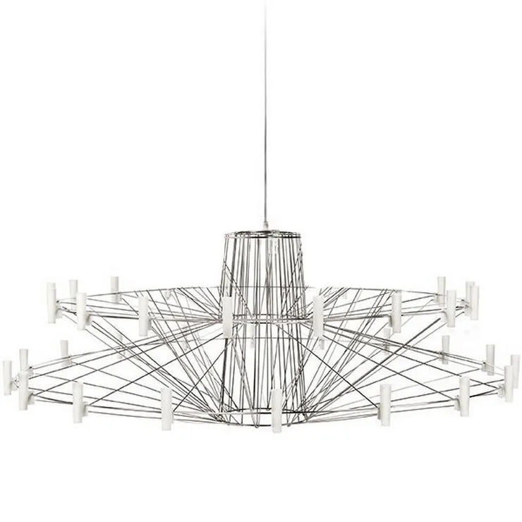 Люстра Coppelia Small D100 Nickel в стиле Moooi